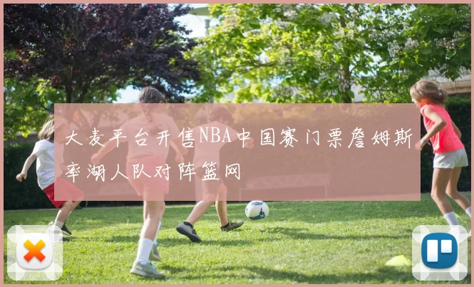 大麦平台开售NBA中国赛门票詹姆斯率湖人队对阵篮网