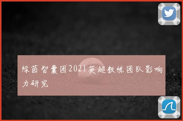 绿茵智囊团2021英超教练团队影响力研究