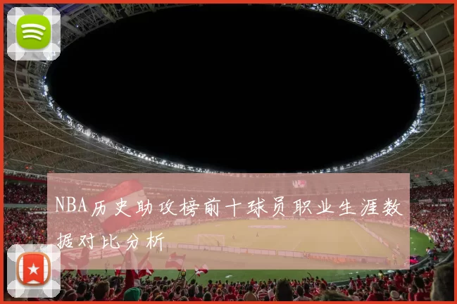 NBA历史助攻榜前十球员职业生涯数据对比分析